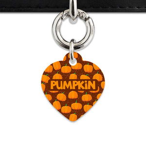 Bailey & Bone Pet Tag Pumpkin Pattern Pet Tag