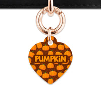 Bailey & Bone Pet Tag Pumpkin Pattern Pet Tag