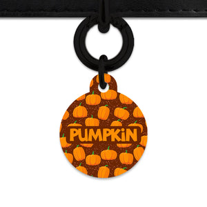 Bailey & Bone Pet Tag Pumpkin Pattern Pet Tag