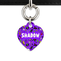 Bailey & Bone Pet Tag Spooky Halloween Pattern Pet Tag