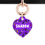 Bailey & Bone Pet Tag Spooky Halloween Pattern Pet Tag