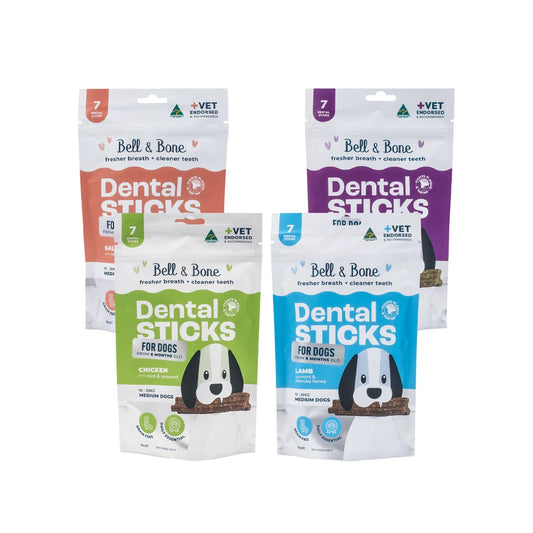 Dog Dental Sticks Bundle 4-Pack