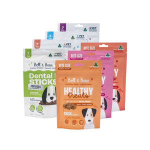 Dog Dental Sticks And Healthy Treats Complete Bundle
