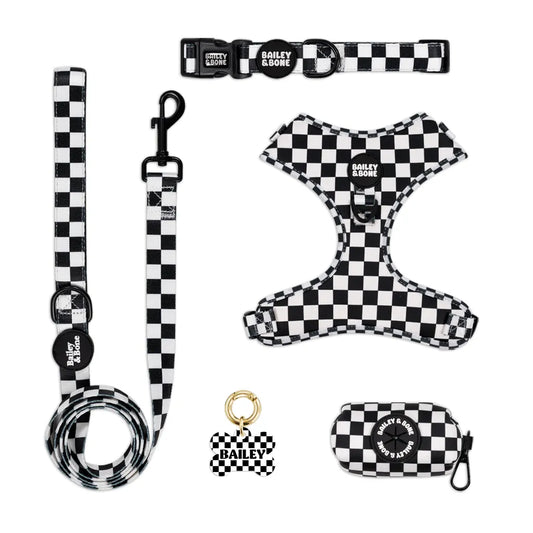 Black And White Checkers Complete Bundle