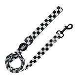Black And White Checkers Lead