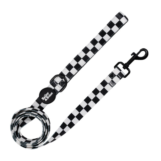 Black And White Checkers Lead