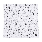 Black And White Terrazzo Dog Bandana