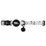 Black And White Terrazzo Cat Collar
