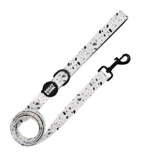 Black And White Terrazzo Lead