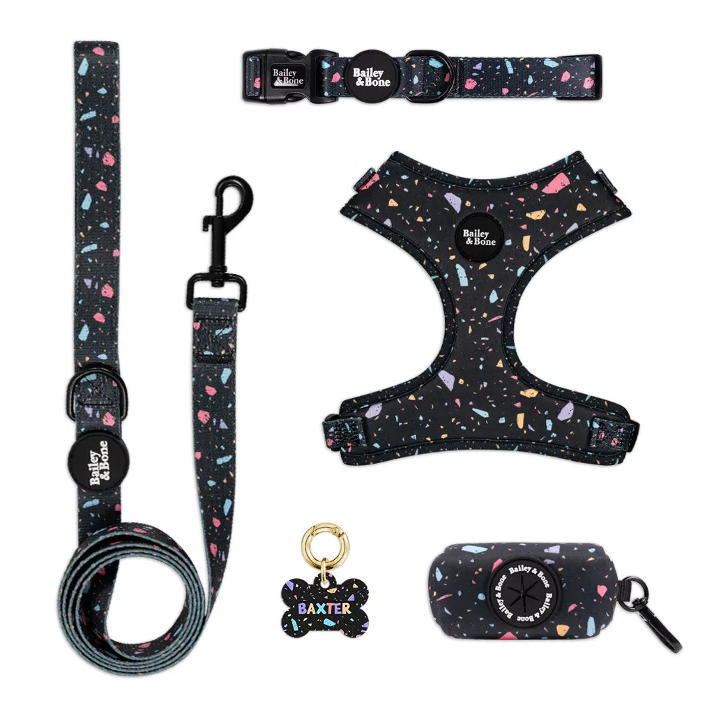 Black Pastel Terrazzo Complete Bundle