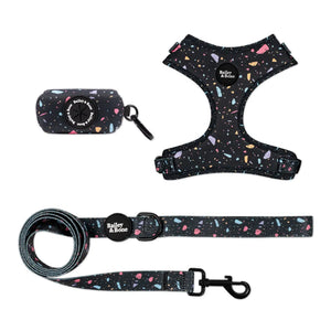 Black Pastel Terrazzo Harness Bundle