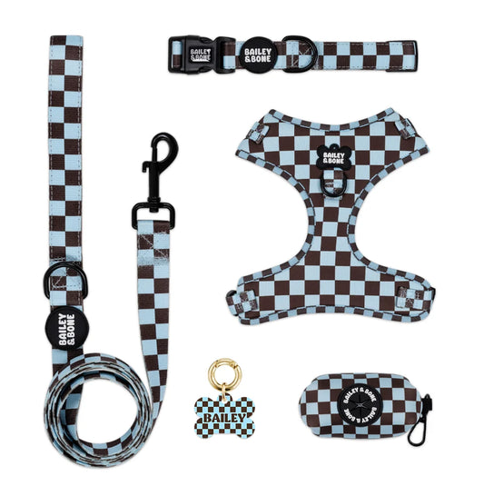 Blue And Brown Checkers Complete Bundle