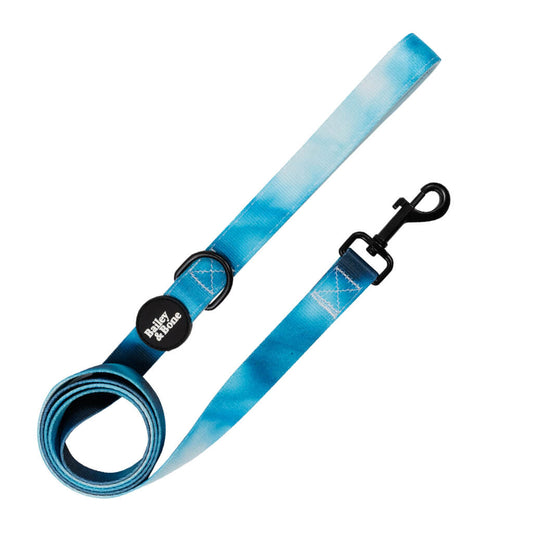 Blue Marble Tie Dye Lead