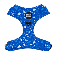 Blue Terrazzo Dog Harness