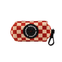 Brown And Beige Checkers Collar And Lead Bundle
