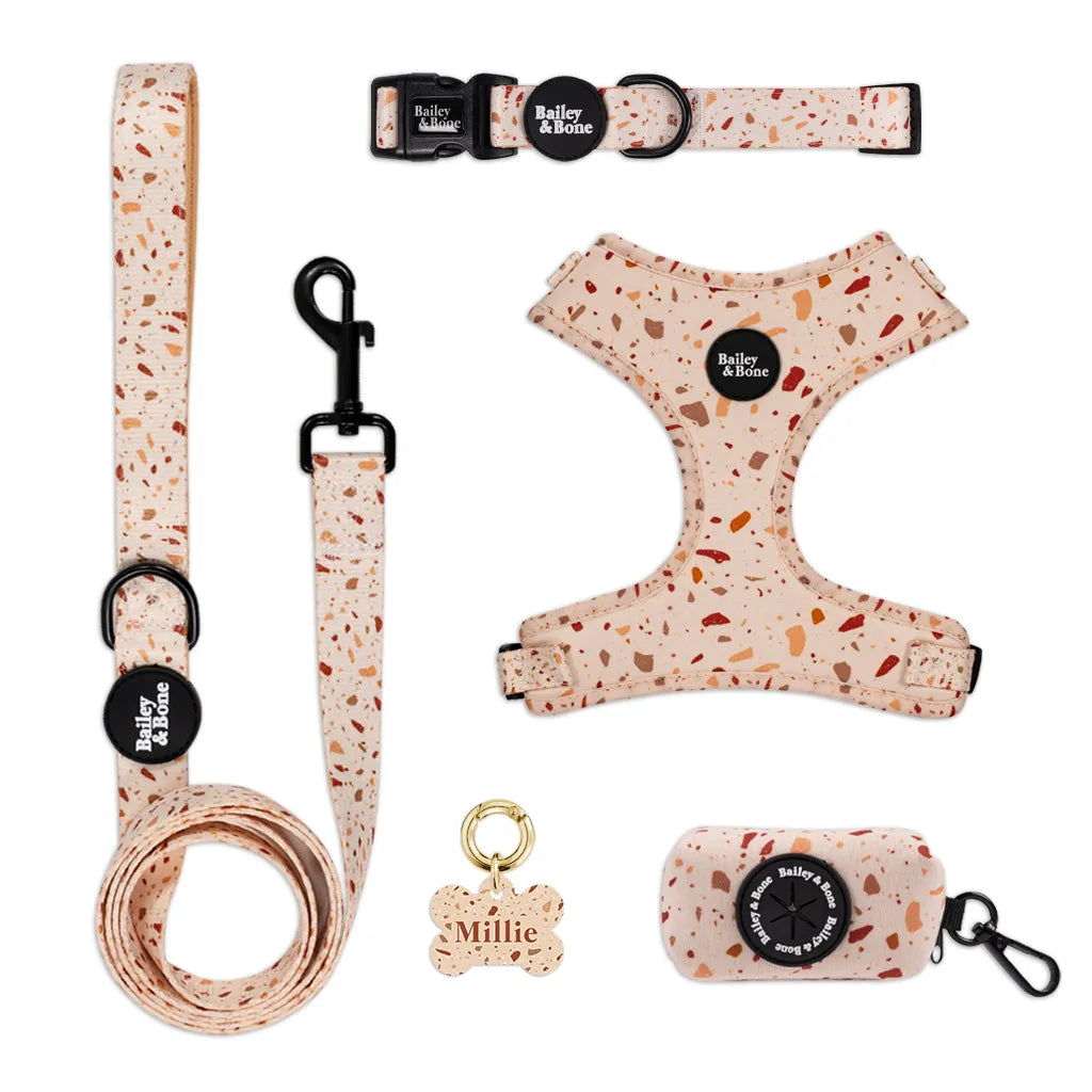 Brown And Beige Terrazzo Complete Bundle