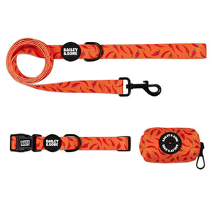 Chilli Pepper Collar And Lead Bundle