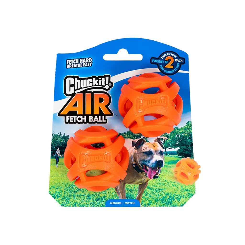 Chuckit! Air Fetch Ball - Medium 2pk