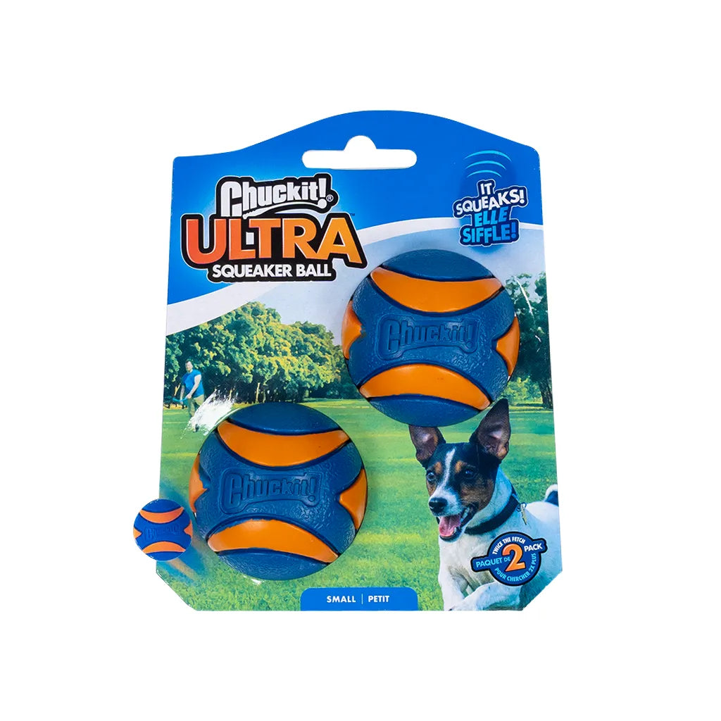 Chuckit! Ultra Squeaker Ball - 2pk