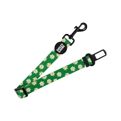 Green Daisy Pattern Car Restraint