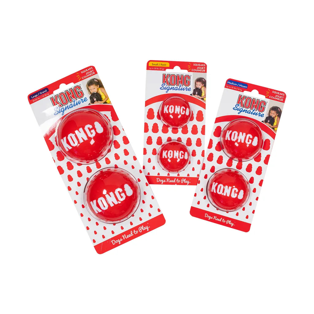 Kong Signature Balls 2pk