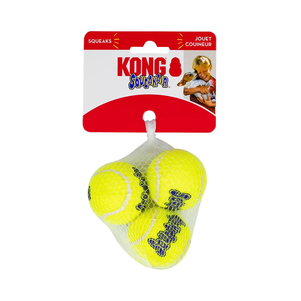Kong Airdog Squeaker Balls - 3pk