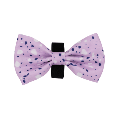 Lavender Terrazzo Bow Tie