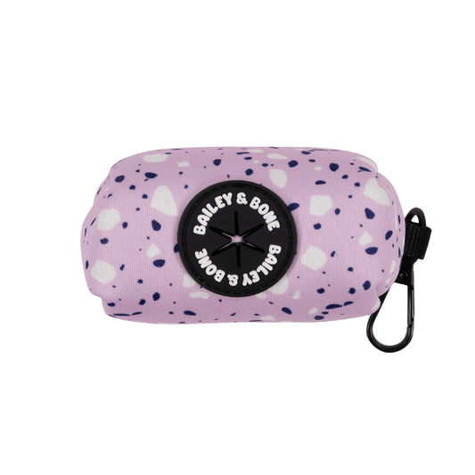 Lavender Terrazzo Poop Bag Holder
