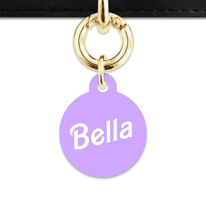 Light Purple Barbie Pet ID Tag