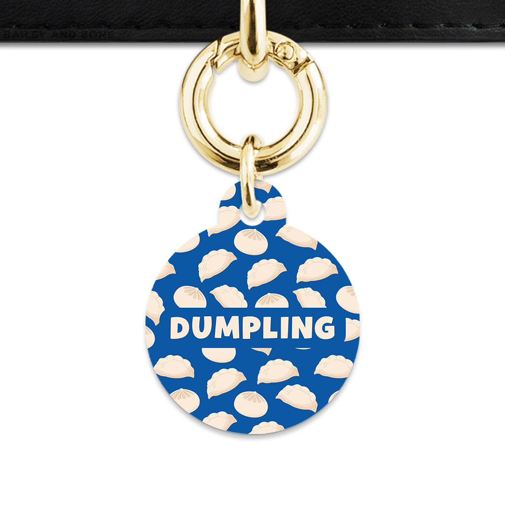 Dumpling Pattern Pet ID Tag