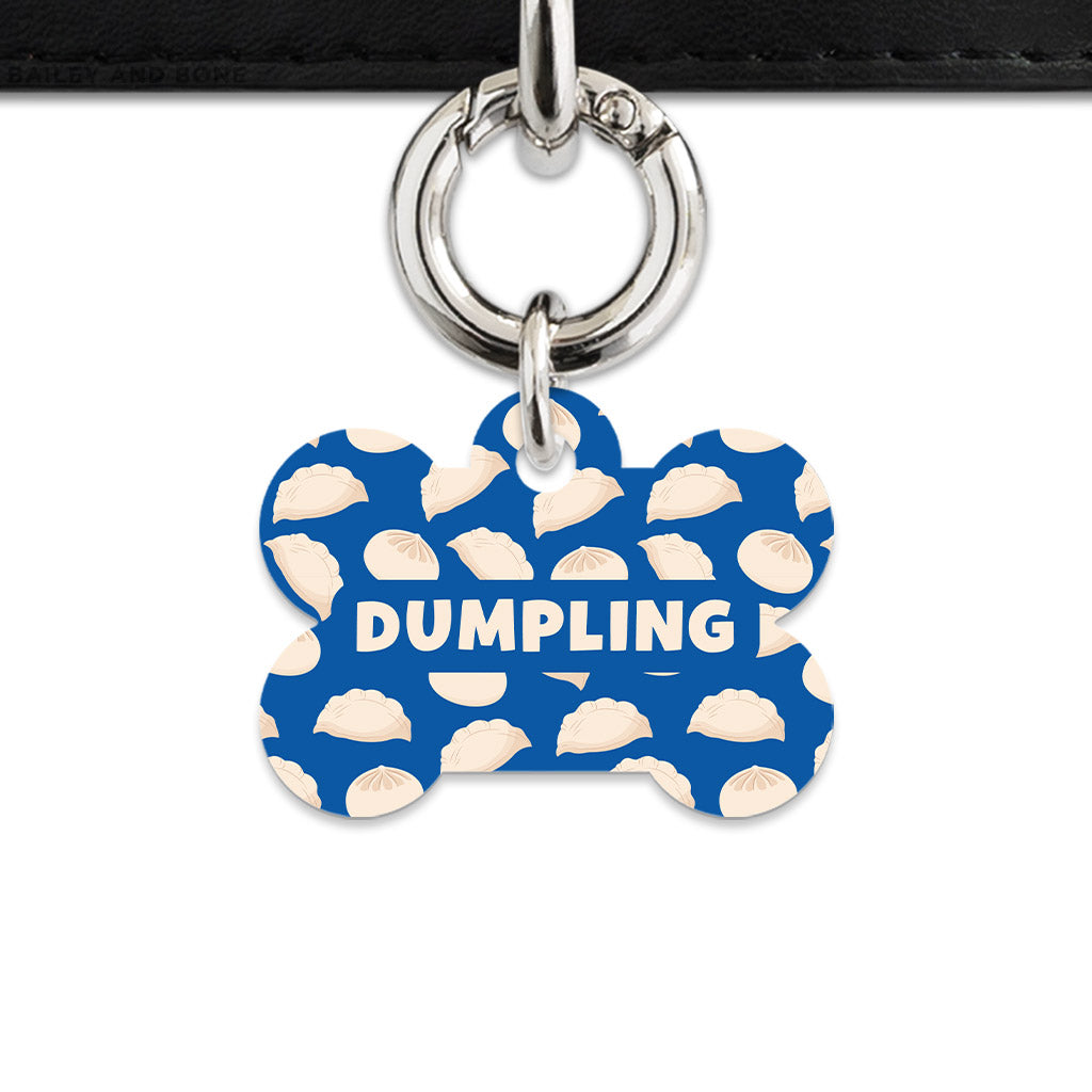Dumpling Pattern Pet ID Tag