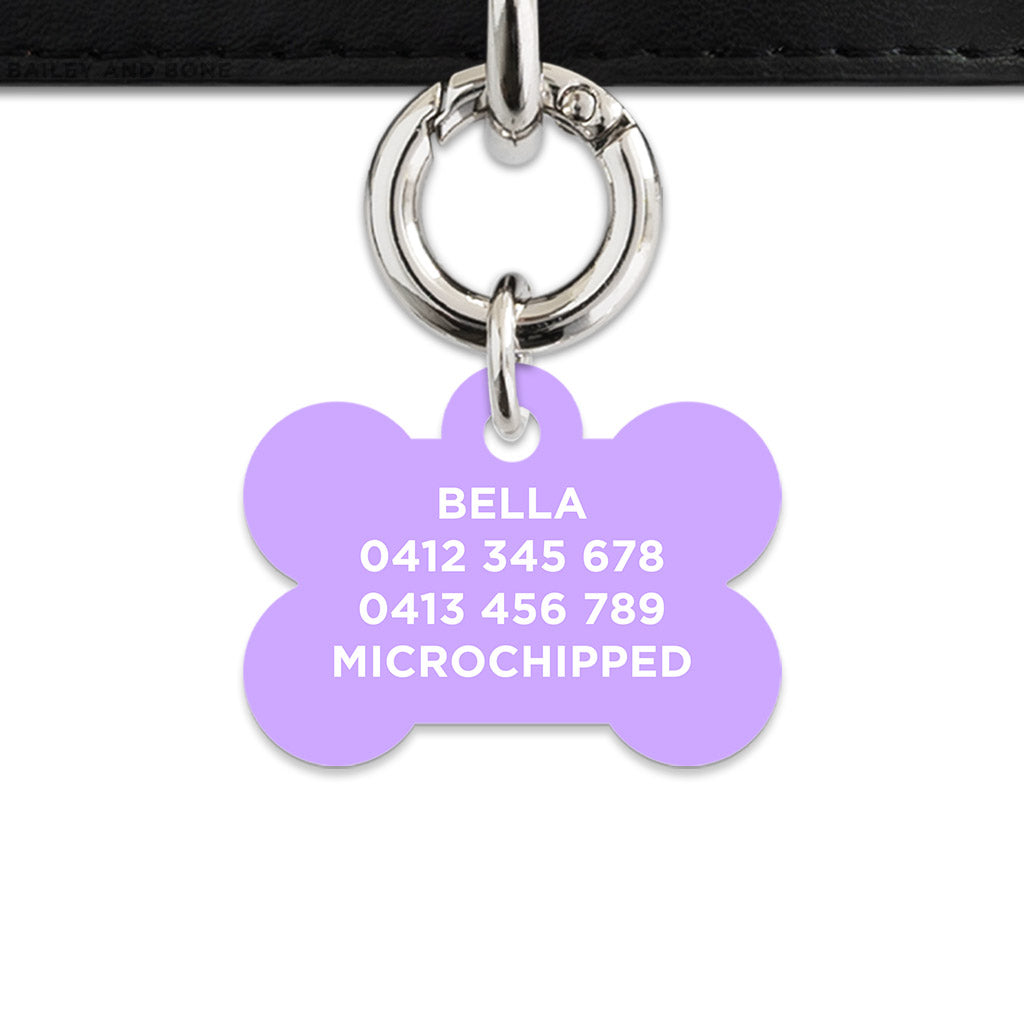 Light Purple Barbie Pet ID Tag