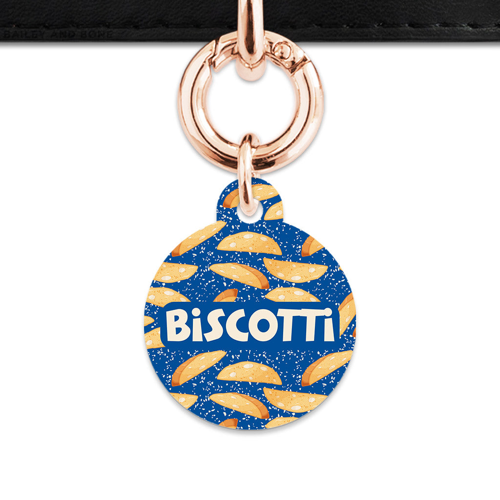 Biscotti Pattern Pet ID Tag