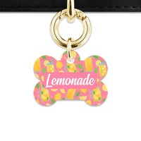 Pink Lemonade Pet ID Tag