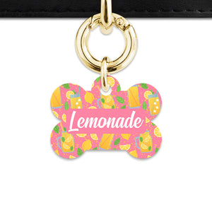 Pink Lemonade Pet ID Tag