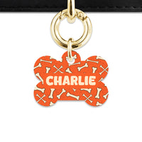 Halloween Bones Pet ID Tag