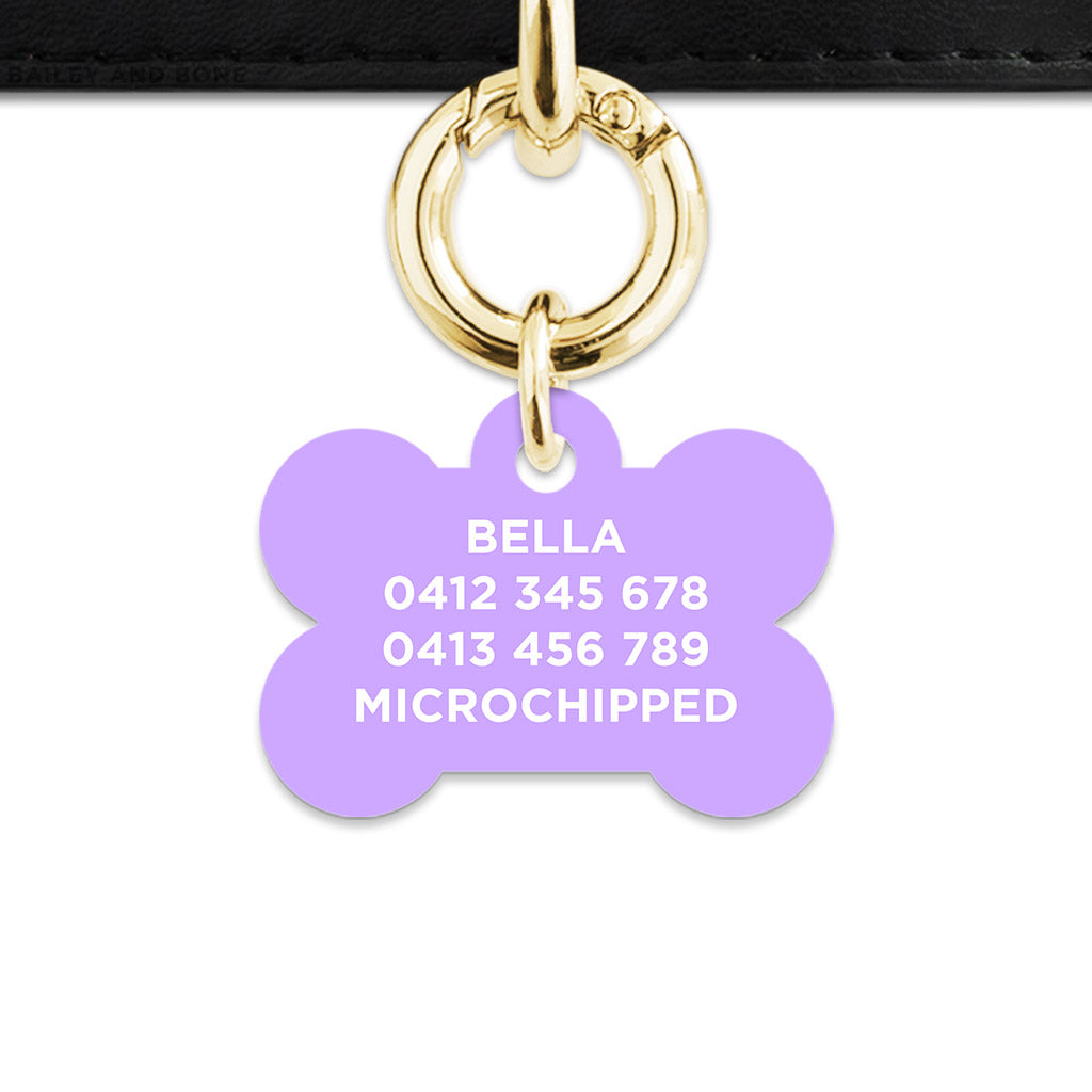 Light Purple Barbie Pet ID Tag