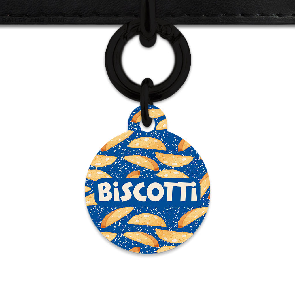 Biscotti Pattern Pet ID Tag