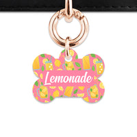 Pink Lemonade Pet ID Tag