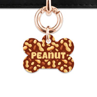 Peanut Pattern Pet ID Tag