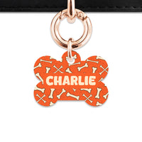 Halloween Bones Pet ID Tag