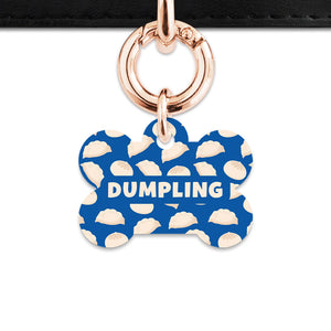 Dumpling Pattern Pet ID Tag