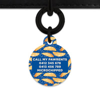 Biscotti Pattern Pet ID Tag