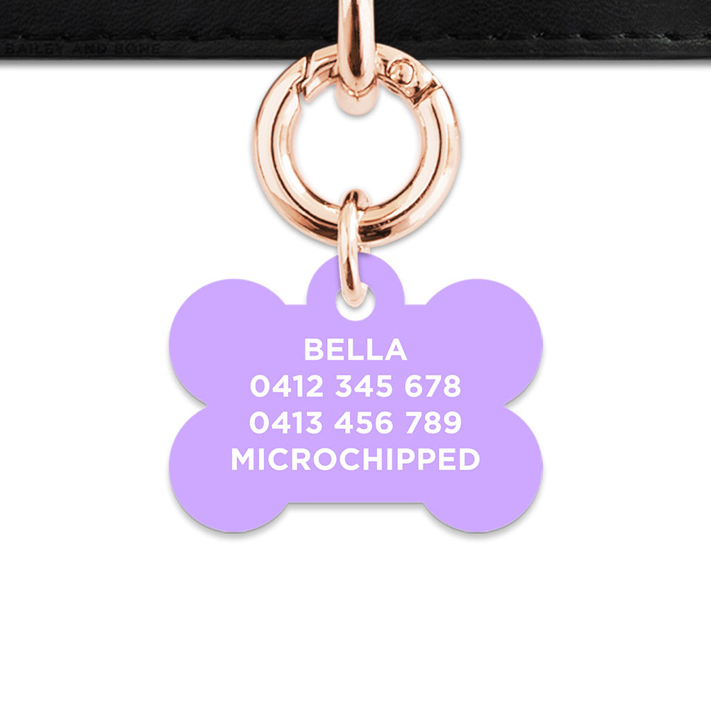 Light Purple Barbie Pet ID Tag
