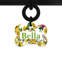 Vintage Sunflowers Pet ID Tag