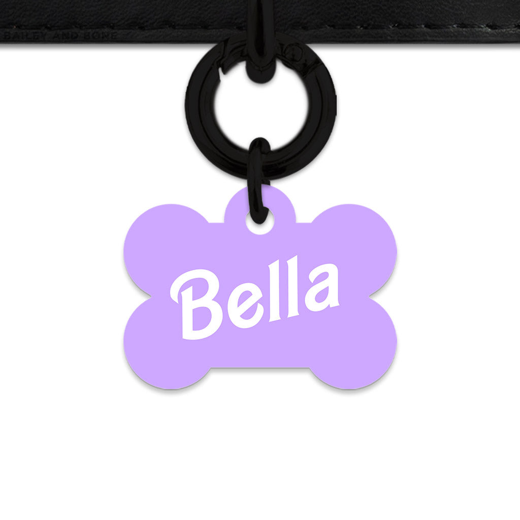 Light Purple Barbie Pet ID Tag