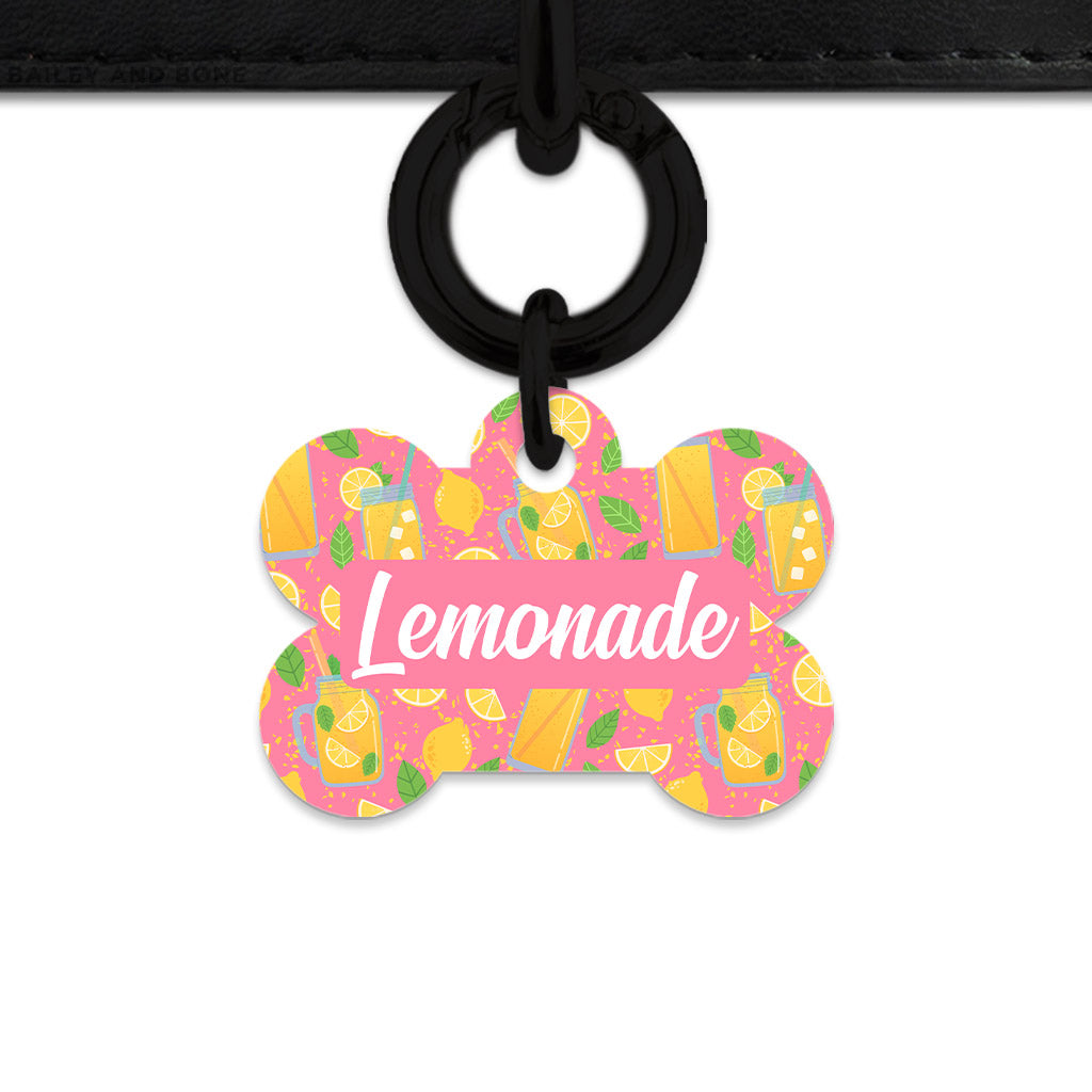 Pink Lemonade Pet ID Tag