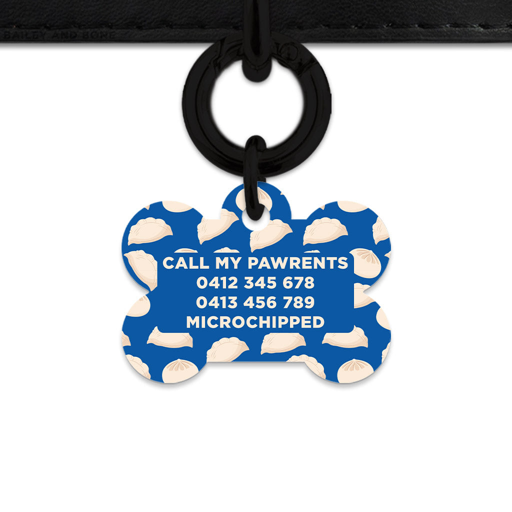 Dumpling Pattern Pet ID Tag