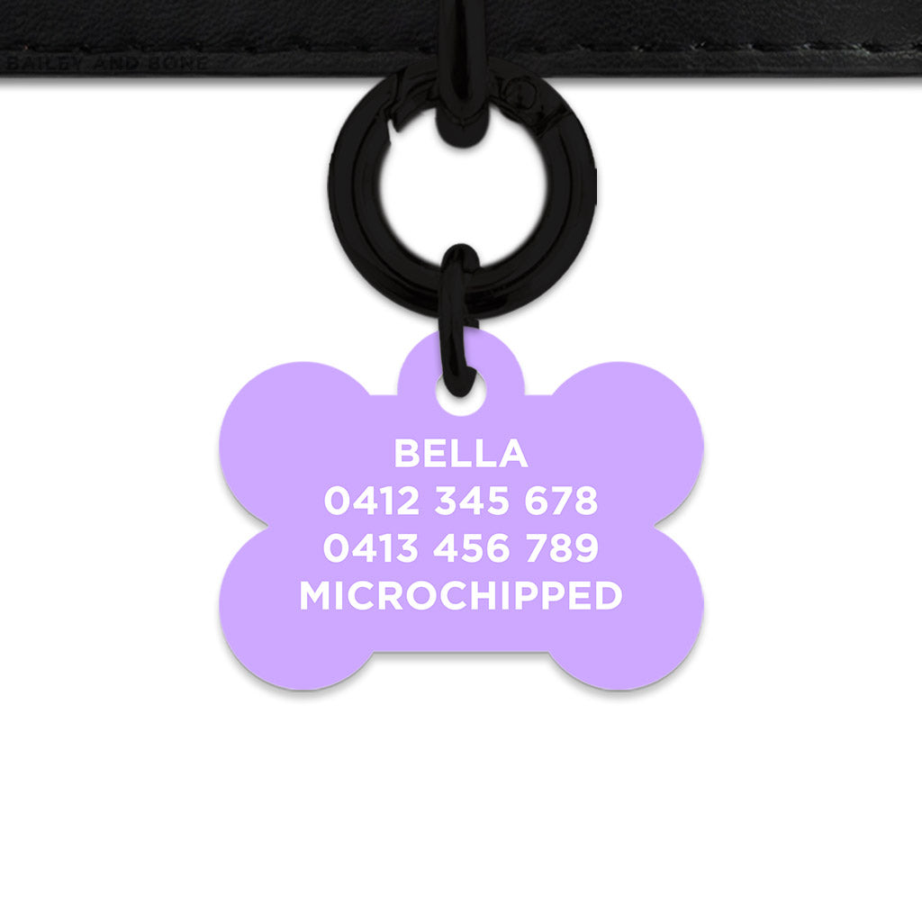 Light Purple Barbie Pet ID Tag