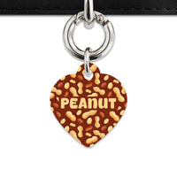 Peanut Pattern Pet ID Tag